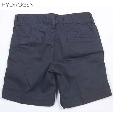 ハイドロゲン HYDROGEN キッズ ストレッチ ハーフチノパンツ ショートパンツ 142510 013 BLUE NAVY 14S (R23100)【送料無料】【smtb-TK】