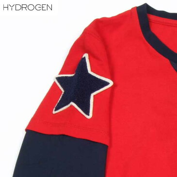 ハイドロゲン HYDROGEN レディース 女性 BRONZAJI スカル 長袖 Tシャツ ロング ロンT 赤 RED レッド 149004 002 ROSSO 14S