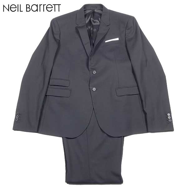 ニールバレット Neil Barrett メンズ スーツ セットアップ チェンジポケット ノッチドラペル2つボタン..