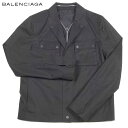 バレンシアガ BALENCIAGA メンズ アウター ジャケット ジップ付テーラードジャケット ブラック 343901 TIB14 1000 14S (R212000) 