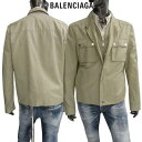 バレンシアガ BALENCIAGA メンズ アウター ジャケット チェストポケット・ジップ付きジャケット ベージュ 343901 TIB14 9015 14S (R212000/R198000) 