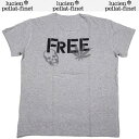 ルシアンペラフィネ lucien pellat-finet メンズ トップス Tシャツ 半袖 ロゴ FREE/スカル/ヘンプロゴ付Tシャツ グレー EVH 10...