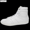 サンローランパリ SAINT LAURENT PARIS メンズ 靴 スニーカー オールホワイトハイカットスニーカー 白 345416 AQ10 9030 14...