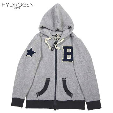 ハイドロゲン HYDROGEN キッズ BRONZAJI Bロゴ フリーリスパーカー セットアップ 上下組 15B004＋15B006 015 DB14A【送料無料】【smtb-TK】