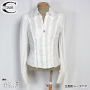 ジャストカバリ JUST Cavalli レディース トップス ドレスシャツ ブラウス ブザム付きレギュラーカラーブラウス ホワイト 白 QO6668 1577...