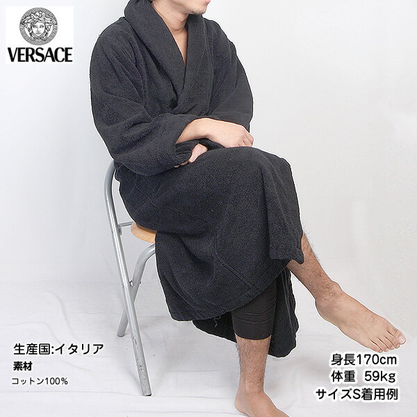 �����˥����륵���� VERSACE ��� �Х������� ���󥰾楬���� ���楷�����롼��ǥ塼������ �֥�å� �� AC15SP25165 0006 (R89800)������̵���ۡ�smtb-TK��