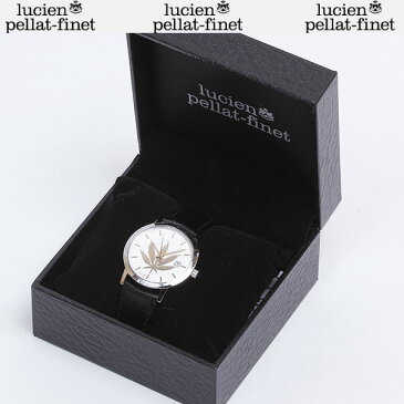 ルシアンペラフィネ lucien pellat-finet ユニセックス ヘンプモチーフ 腕時計DR05 Steel/Leather シルバー/ブラック (R126000)【送料無料】【smtb-TK】