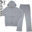 ジョンガリアーノ JOHN GALLIANO メンズ セットアップ上下組 スウェットパーカー スウェットパンツ グレー F14 N09 H148 2200 12...