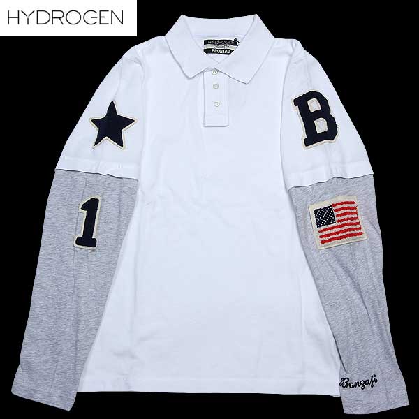 ϥɥ HYDROGEN  ȥåץ Ĺµ ݥ  ޥåڥµɽդݥ ۥ磻 㤤(졼) B00006 BIANCO 12A(R22050)