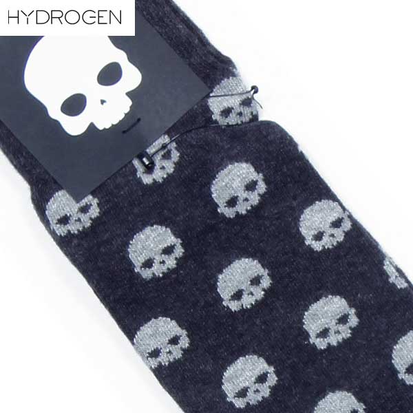 ハイドロゲン HYDROGEN メンズ レディース ソックス 靴下 ボックス 3足セット スカ...