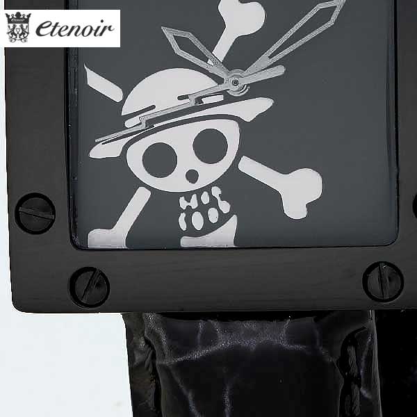 エテノワール ETENOIR ユニセックス 限定モデル ワンピース ウオッチ 腕時計 オフィシャル モンキーD ルフィー モデル ブラック 12A【送料無料】【smtb-TK】