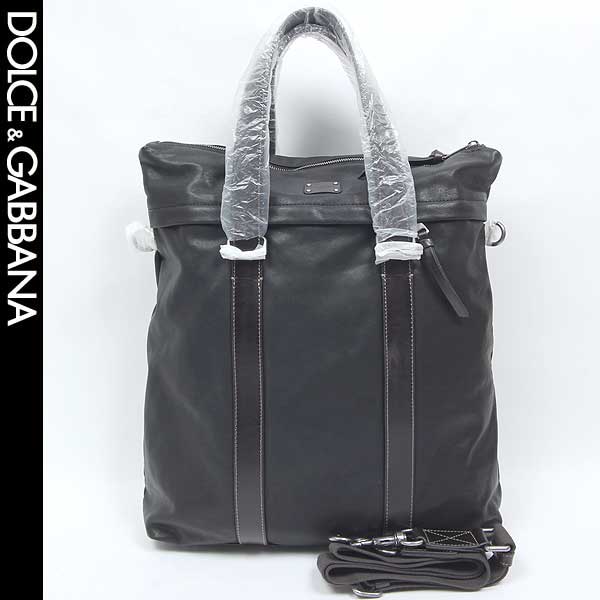 ドルチェ＆ガッバーナ DOLCE&GABBANA グッズ レザー トートバッグ BM0869 A83 ...