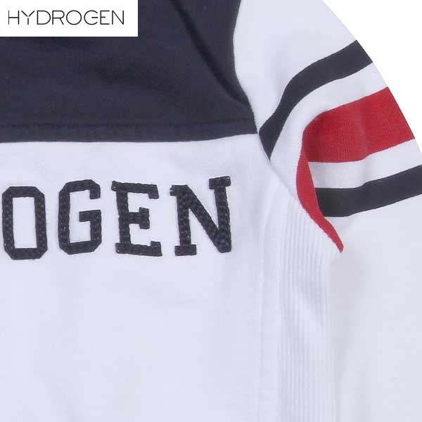 ハイドロゲン HYDROGEN メンズ キッズ 子供服 子ども こども アウター ジャケット スリーブ部分ライン・HYDROGENロゴ付トラックジャケット 162607 315 15S (R29160)【送料無料】【smtb-TK】