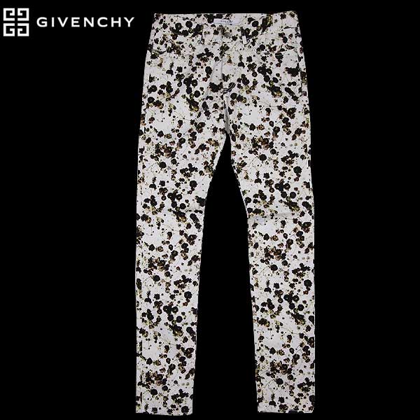 ジバンシー GIVENCHY メンズ パンツ ボトムス 総柄プリント付パンツ 白 0920 666 100 15S (R105948)【送料無料】【smtb-TK】