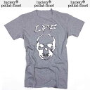 ルシアンペラフィネ lucien pellat-finet メンズ トップス Tシャツ 半袖 スカル・LPFロゴ/スカルロゴプリント付Tシャツ グレー EVH1...