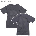 ハイドロゲン HYDROGEN メンズ キッズ 子供服 トップス Tシャツ 半袖 ロゴ フロントスカル/スターロゴプリント・バックナンバリングロゴプリント付Tシ...