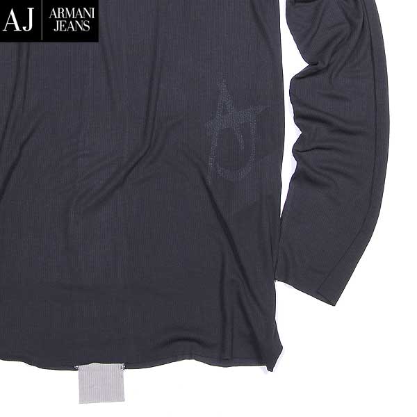 アルマーニジーンズ ARMANI JEANS メンズ トップス ロンT AJロゴ・背中ライン　バ...