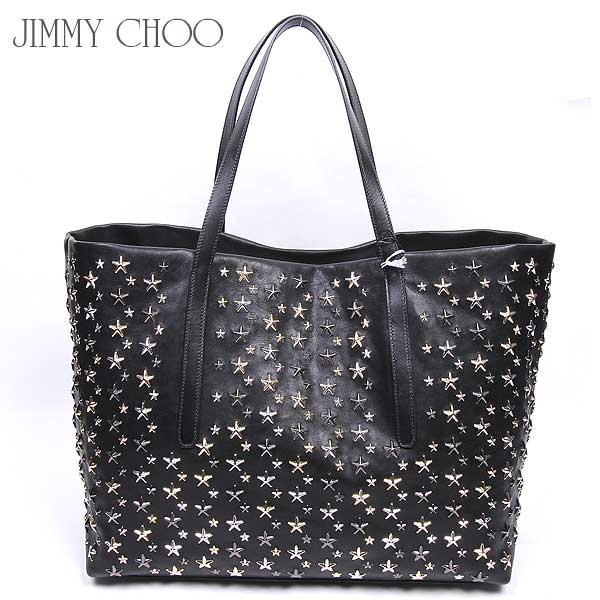 ジミーチュウ Jimmy Choo レディース 鞄 バッグ トートバッグ ユニセックス可 スタースタッズ・定番レザートートバッグ PIMLICO LTR 153 BK/METALLIC MIX 61S【送料無料】【smtb-TK】のサムネイル