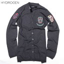 ハイドロゲン HYDROGEN レディース トップス ニット カーディガン スカルワッペン付きコットンシルクカーディガン チャコールグレー 181100 163...