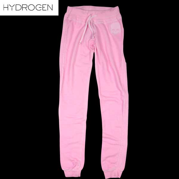 樂天商城 - ハイドロゲン HYDROGEN レディース ボトムス スカル スウェット パンツ ロゴ ピンク 裾リブ 0B51120 A5 (R18400) DB12S