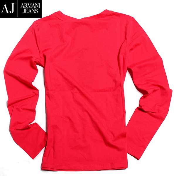 アルマーニジーンズ ARMANI JEANS レディース トップス Tシャツ ロンT 長袖 フロン...