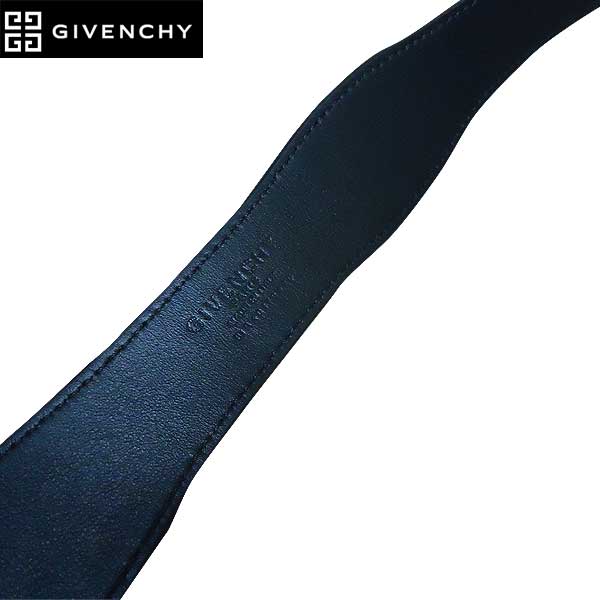 ジバンシー GIVENCHY メンズ 小物 ベルト レザーベルト 装飾バックル・クロコ風型押しカーフレザーベルト 4072 091 001 71S (R99200)【送料無料】【smtb-TK】 3
