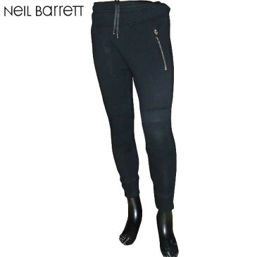 ニールバレット Neil Barrett メンズ スーパースキニーフィット ライダース ジョガーパンツ スウェット PBJP02H E500 01 71S (R72835)【送料無料】【smtb-TK】