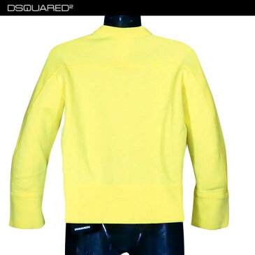 ディースクエアード DSQUARED2 レディース 長袖 トレーナー スウェット 黄 S75GU0095 S25030 172 71S (R44280)【送料無料】【smtb-TK】