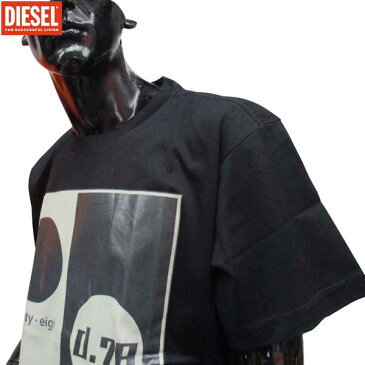 ディーゼル DIESEL メンズ クルーネック 半袖 Tシャツ 00SVRF 900 71S (R10584)