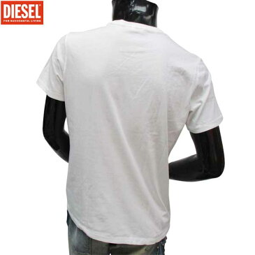 ディーゼル DIESEL メンズ クルーネック 半袖 Tシャツ 00SVRI 100 71S (R8424)