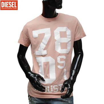 ディーゼル DIESEL メンズ クルーネック 半袖 Tシャツ 00SVR7 32W 71S (R7344)