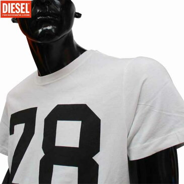 ディーゼル DIESEL メンズ クルーネック 半袖 Tシャツ 00SVR7 100 71S (R7344)