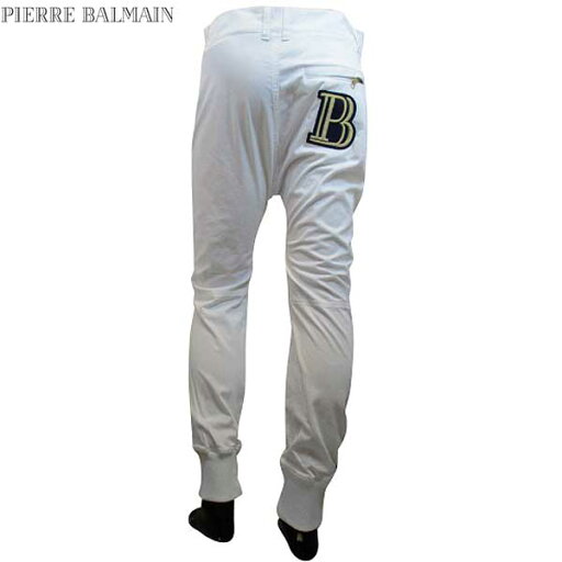 ピエールバルマン Pierre Balmain メンズ パンツ ボトムス ロゴ バイカーデザイン・マルチジップ/バックポケットBロゴ刺繍付スキニーパンツ HP56210C 56266 003 71S【送料無料】【smtb-TK】