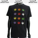 ルシアンペラフィネ lucien pellat-finet メンズ トップス Tシャツ 半袖 ロゴ カラフルドットヘンプTシャツ ヘンプビーズ マルチカラーヘン...