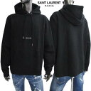 サンローランパリ SAINT LAURENT PARIS メンズ トップス パーカー フーディー ロゴ ※同デザインで色違いもあり SAINT LAURENTロ...