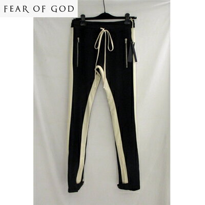 フィアオブゴッド FEAR OF GOD メンズ パンツ ボトムス サイドライン・ロング紐付きスウェットパンツ 5F18 3001DBK 966BLACK /CRE 81A (R154850)【送料無料】【smtb-TK】
