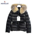 【完売】モンクレール MONCLER レディース アウター ダウン ジャケット TATIE ファー取り外し可 ウエストベルト・ファー付きショート丈ダウンジャケット 黒 4690520 57869 999 TATIE 81A (R273900)【送料無料】【smtb-TK】