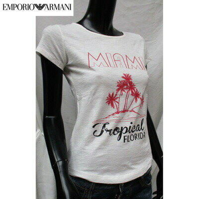 送料無料新品2色 エンポリオアルマーニ Emporio Armani レディース トップス ｔシャツ 半袖 イラスト マイアミ ホワイト 白 2784 5p7 Wh 03a R 納期7月上旬以降 トップスレディースファッション Affinitydiamonds Com Au