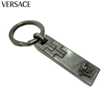 ジャンニヴェルサーチ GIANNI VERSACE ユニセックス キーホルダー　ベルサーチ アクセサリー メデューサ刻印プレートキーリング アンティーク加工 キーホルダー PC25ML 3647A 60XTU0083 03A (R19800)【送料無料】【smtb-TK】