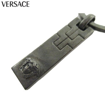 ジャンニヴェルサーチ GIANNI VERSACE ユニセックス キーホルダー　ベルサーチ アクセサリー メデューサ刻印プレートキーリング アンティーク加工 キーホルダー PC25ML 3647A 60XTU0083 03A (R19800)【送料無料】【smtb-TK】