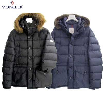 モンクレールMONCLERメンズアウターダウンジャケットコートCLUNY3colorビッグポケット・ファー付きダウンコート黒/紺/灰D2091413802568352999/742/92781A(R282700)【送料無料】【smtb-TK】