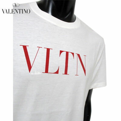 ヴァレンティノ VALENTINO メンズ トップス カットソー VLTNロゴプリントカットソー バレンチノ Tシャツ ヴァレンティノ バレンティノ 半袖 ホワイト ロゴ部分レッド RV3MG 10V3LE 0B0 GB91S【送料無料】【smtb-TK】のサムネイル