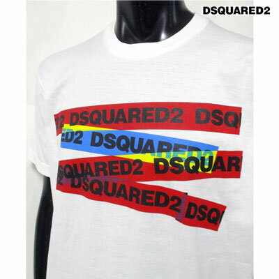 2019年春夏新作 ディースクエアード DSQUARED2 メンズ DSQUARED2テープロゴ入りカットソー 半袖Tシャツ 2color ブランドネーム ロゴ テープロゴ ホワイト/ブラック 白/黒 GD0740 S22427 100/900 GB91S 【smtb-TK】 2019年春夏新作 ディースクエアード DSQUARED2 メンズ DSQUARED2テープロゴ入りカットソー 半袖Tシャツ 2color ブランドネーム ロゴ テープロゴ ホワイト/ブラック 白/黒 GD0740 S22427 100/900 GB91S 【smtb-TK】