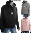 ニールバレット Neil Barrett メンズ トップス パーカー フーディー ロゴ 3color 逆さロゴ・サンダーボルト入りパーカー ブラック/ピンク/グ...