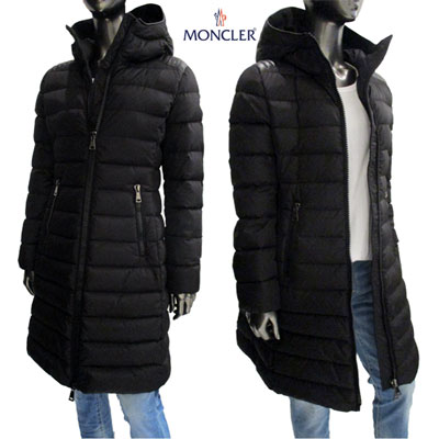 モンクレール MONCLER レディース TALEV タレブ ショルダー部分レザー・フード付きダウンコート TALEV ロゴ ダウンコート ブラック 黒 4937085 C0063 999 91A (R255000/R262900)【送料無料】 【smtb-TK】