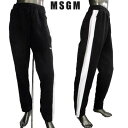 エムエスジーエム MSGM メンズ パンツ ボトムス スウェットパンツ ジョガーパンツ ロゴ MSGMロゴ入りジョガーパンツ ブラック 黒 2740MP61 1...