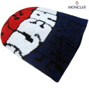 モンクレールグルノーブル MONCLER GRENOBLE メンズ 帽子 キャップ ニットキャップ ロゴ ユニセックス可 カシミヤ混トリコロールカラー・ロゴ入り...
