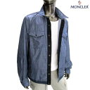 モンクレール新入荷 MONCLER メンズ アウター ジャケット ブルゾン シャツ TRIONPHE スナップボタン・トリコロールタブ付デニムエフェクトシャツジ...