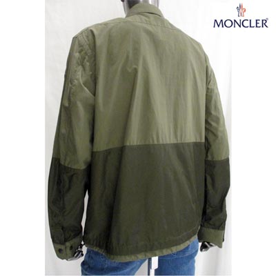 モンクレール新入荷 MONCLER メンズ ジャケット アウター ロゴ ANDER スナップボタン・ジップ付ミリタリージャケット カーキ 4162985 549NU 82B (R154000) EC91A【送料無料】 【smtb-TK】