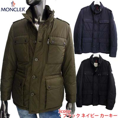 モンクレール 新入荷 MONCLER メンズ アウター ダウン ジャケット 3color GUILLAND マルチポケット付きダウンジャケット カーキ/ブラック/ネイビー 4190605 68352 828/999/742 (R187000) EC91A【送料無料】 【smtb-TK】【小売市場価格187000円】